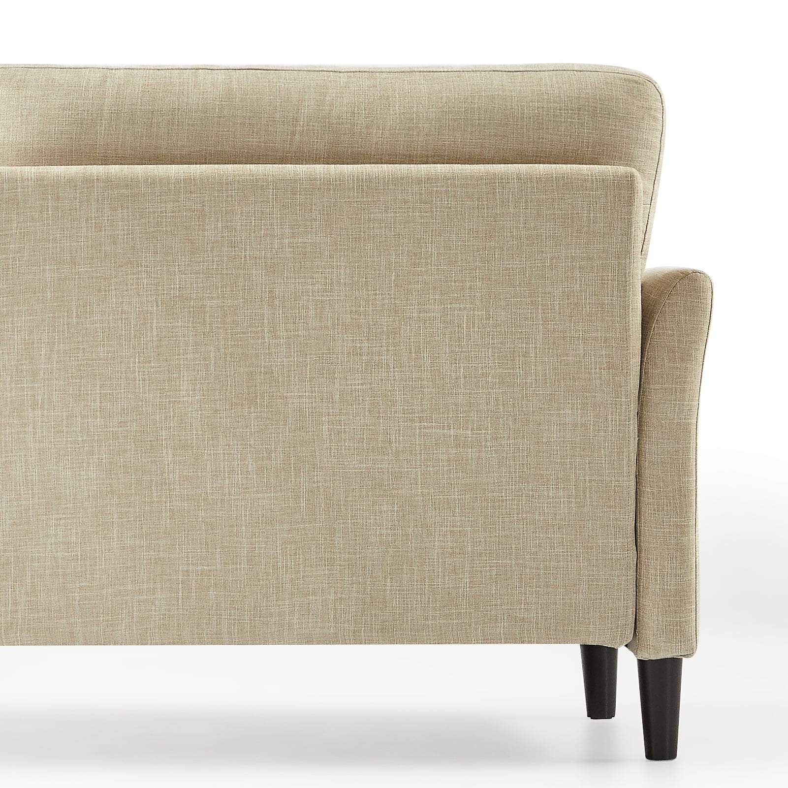Zinus Jackie 2-Seater Loveseat, Beige