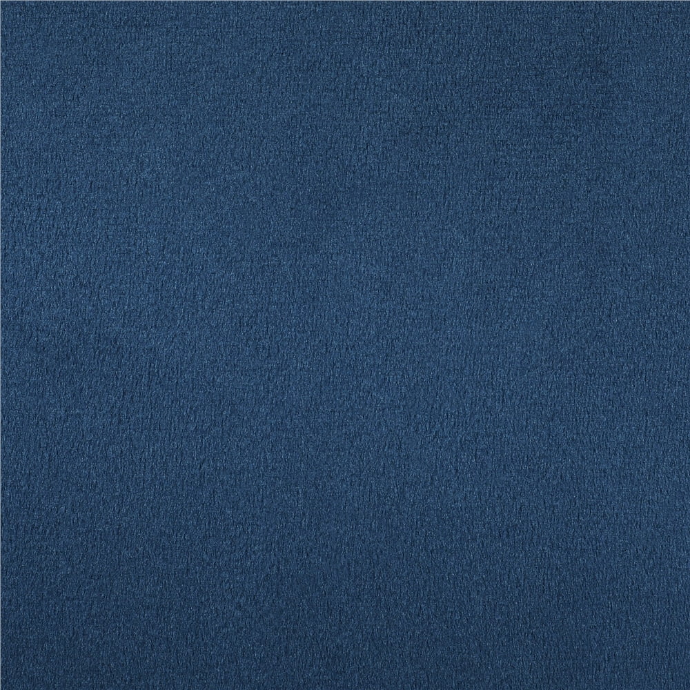 Yaheetech Velvet Upholstered Barrel Chair,Navy Blue