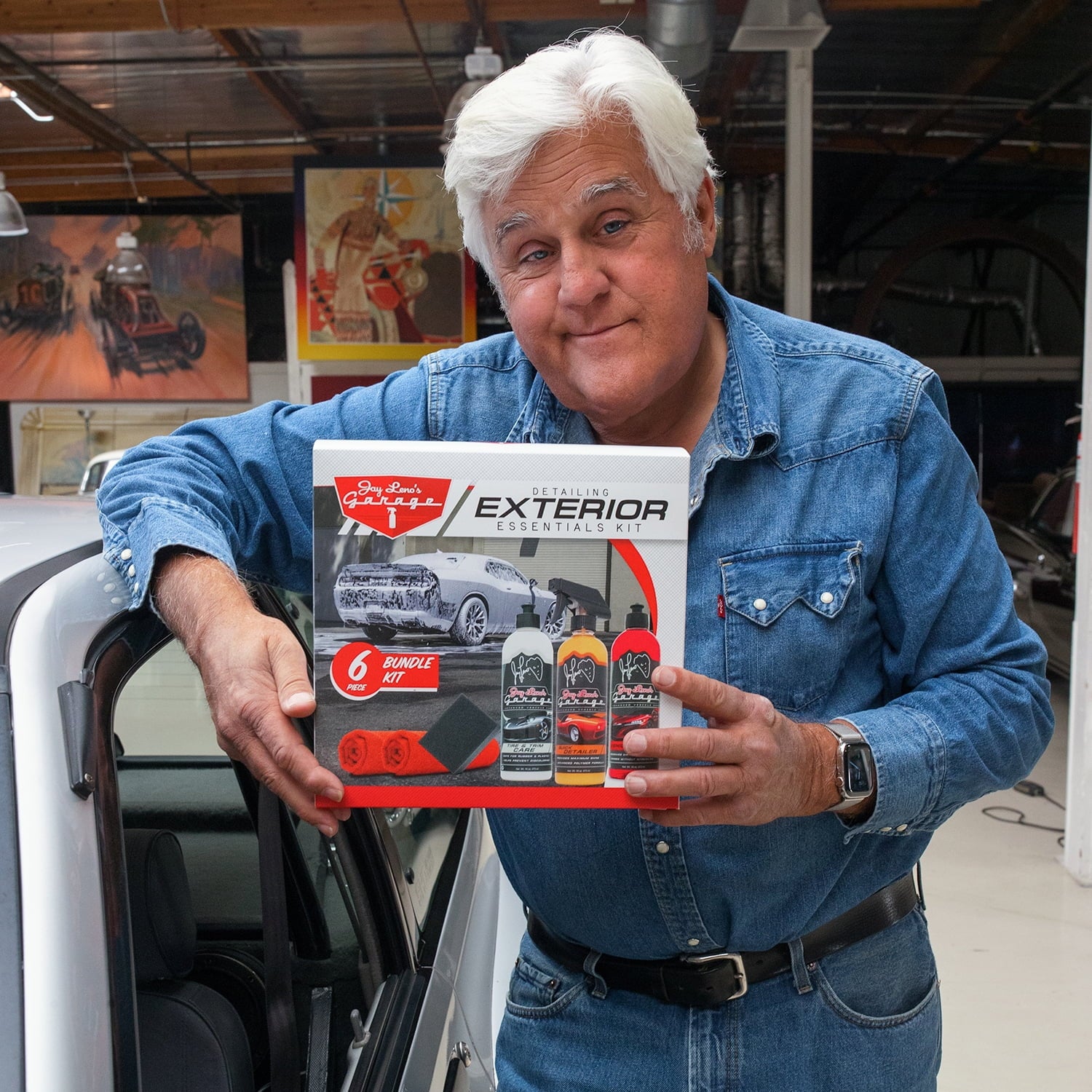 Jay Leno's Garage Exterior Essentials Detailing Kit (6 Piece)