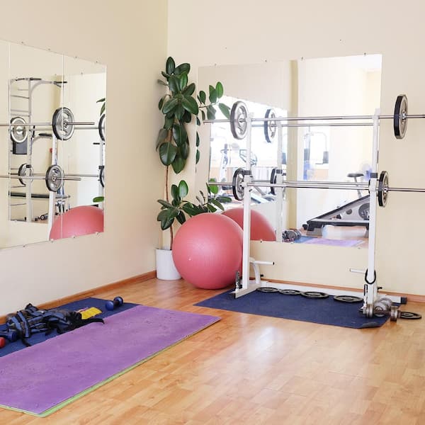 48 in. x 96 in. x 0.118 (1/8) in. Silver Mirror Acrylic Sheet