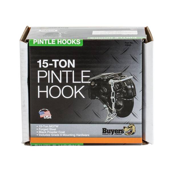 15-Ton Pintle Hook with Mounting Kit