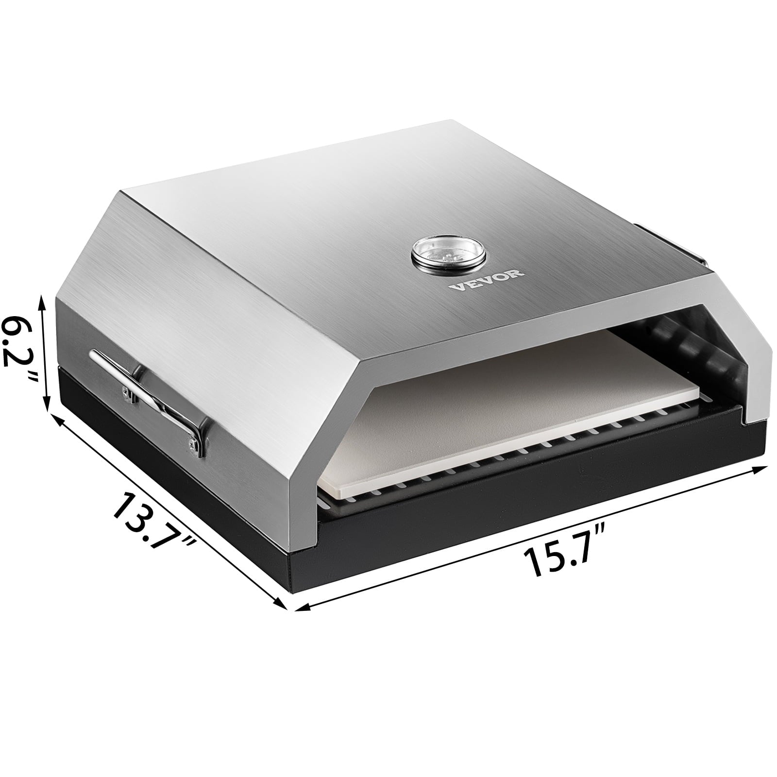 VEVOR Wood Pizza Oven 15.7