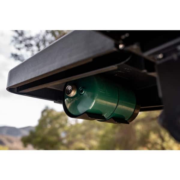 Daytona 2-Burner 21 in. Propane Gas Griddle with Foldable Cart in Black