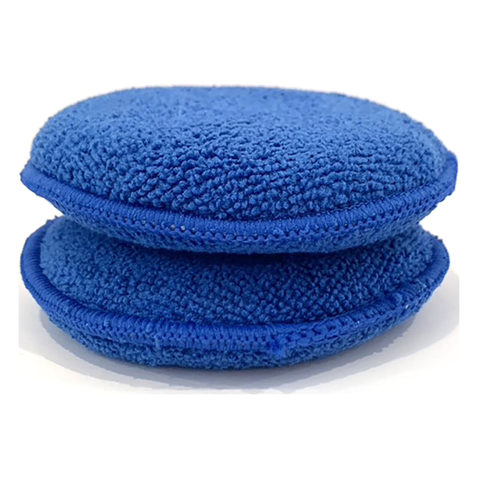 Auto Drive Car Waxes Microfiber Applicator Pad 2 Pack, Blue