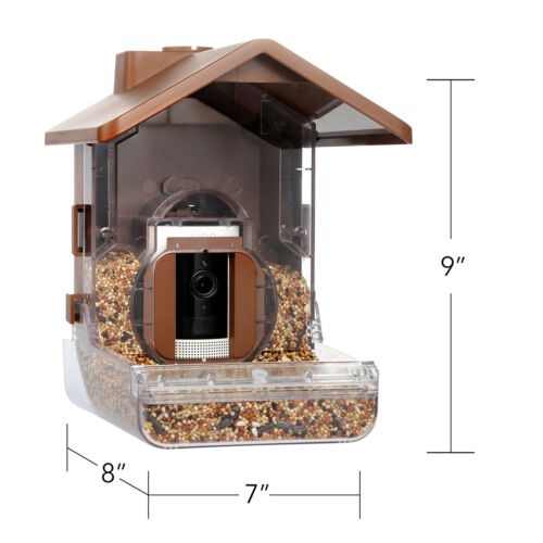 Wasserstein Bird Feeder Smart Camera Case Compatible with Ring, Blink & Wyze Cam