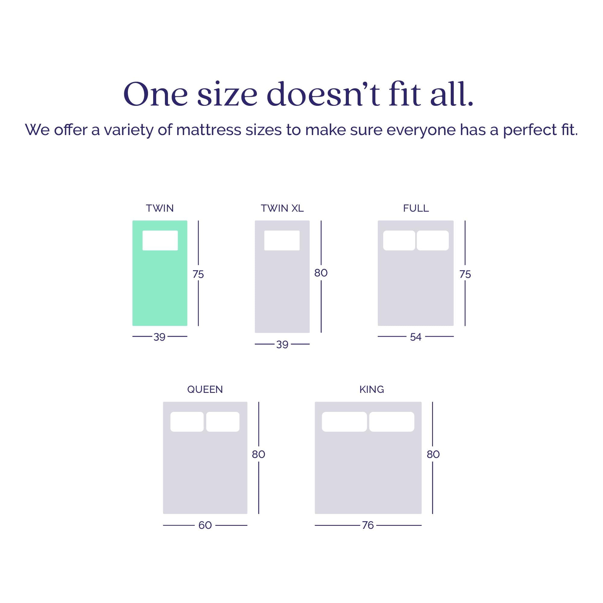 Sleep Solace 6'' 2-Sided Bonnell Coil Mattress, Twin Size