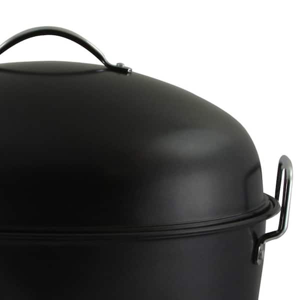 Kenmar 16 in. Carbon Steel Roaster Pan with High Dome Lide