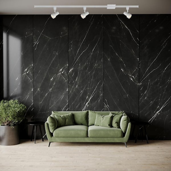 3.5 ft. Solid White Track Lighting Kit with 3-Small Step Cylinder LED Track Lights