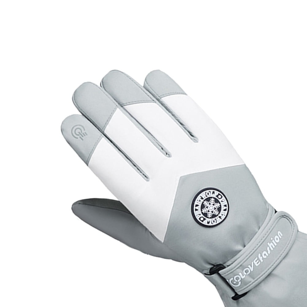 Ski Gloves, Winter Waterproof Warm Touchscreen Snow Gloves Mens, Womens, Boys, Girls, Kids