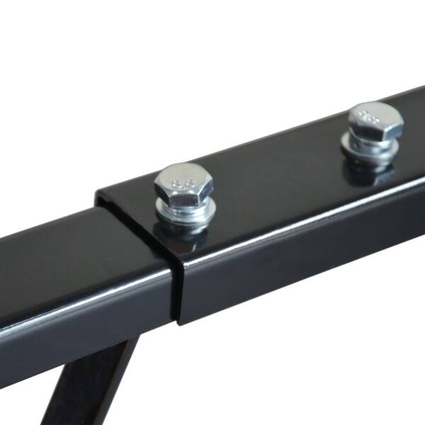 600 lbs. Capacity Heavy-Duty Construction Trailer Dolly with Flat-Free Tires