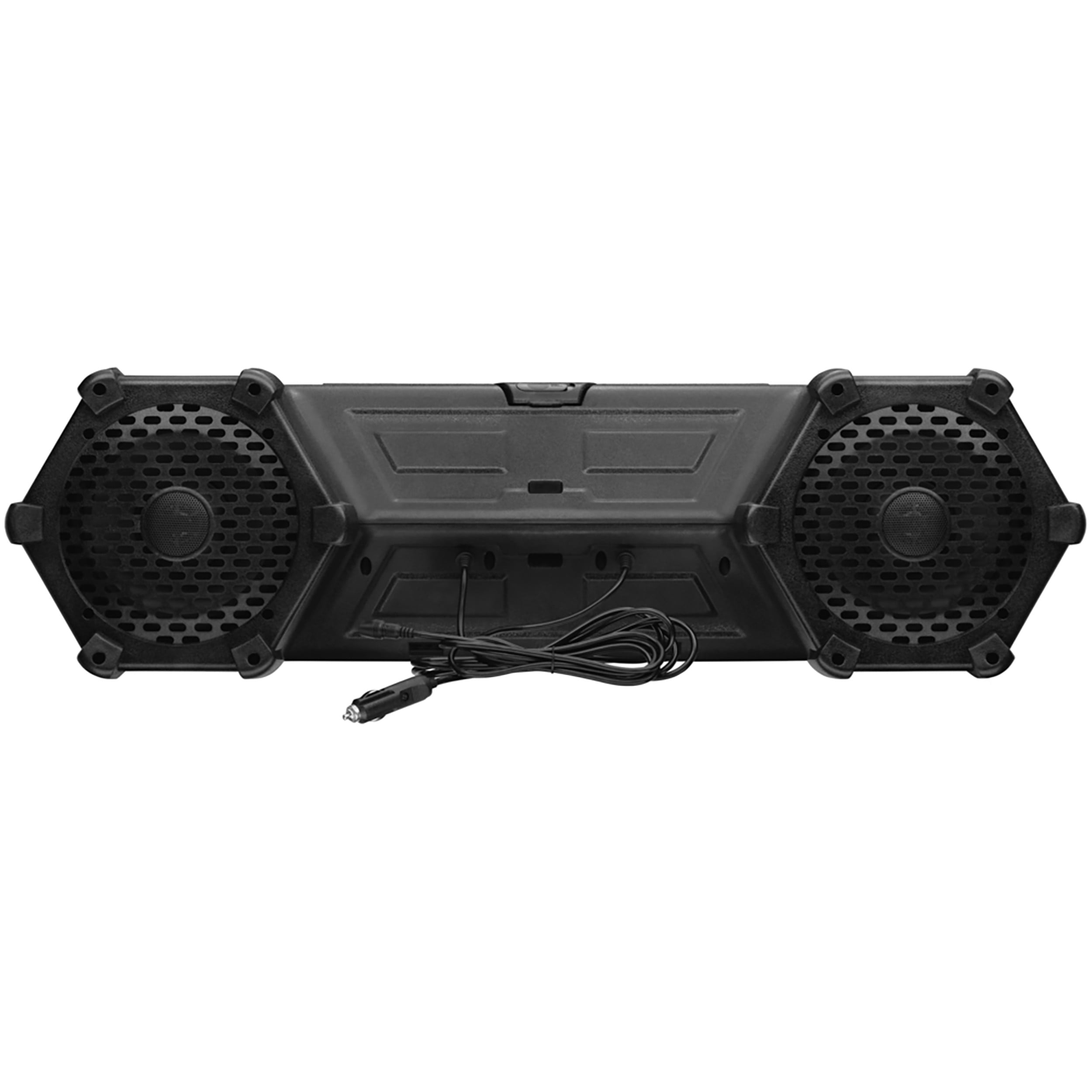 Planet Audio PATV85 ATV UTV Speaker System - 8 Inch Full Range Speakers, 1.5 Inch Tweeters, IPX5 Weatherproof, Bluetooth Audio, Built-in Amplifier, Built-in LED Lightbar, Hook Up To Stereo