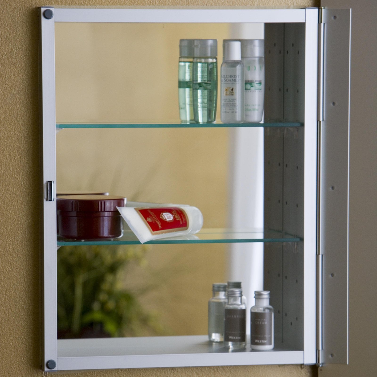 Afina Basix Plus Antique Style Recessed Medicine Cabinet