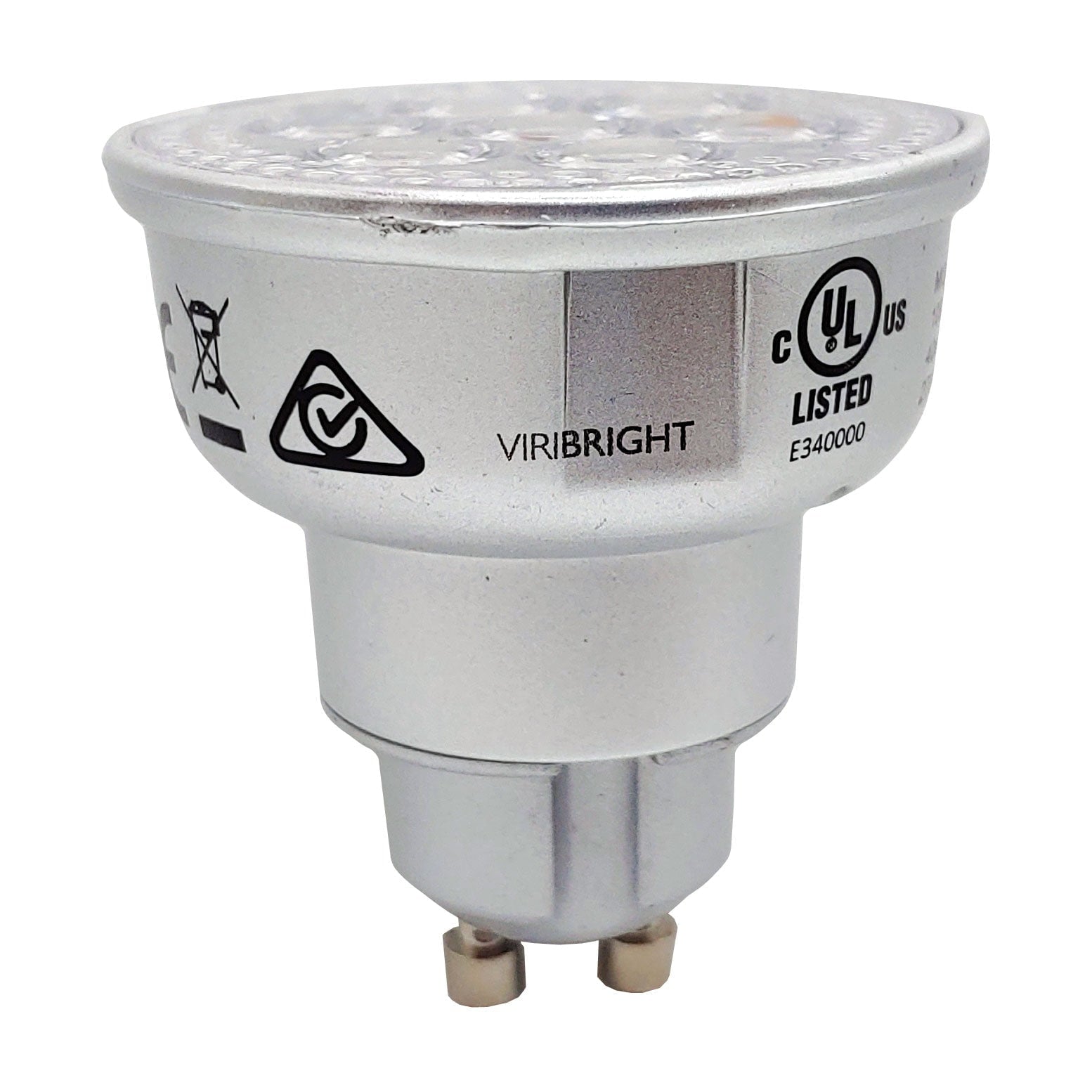Viribright 50-Watt Equivalent MR16 GU10 Dimmable LED Flood Light Bulb, 2700K Soft White (6-Pack)