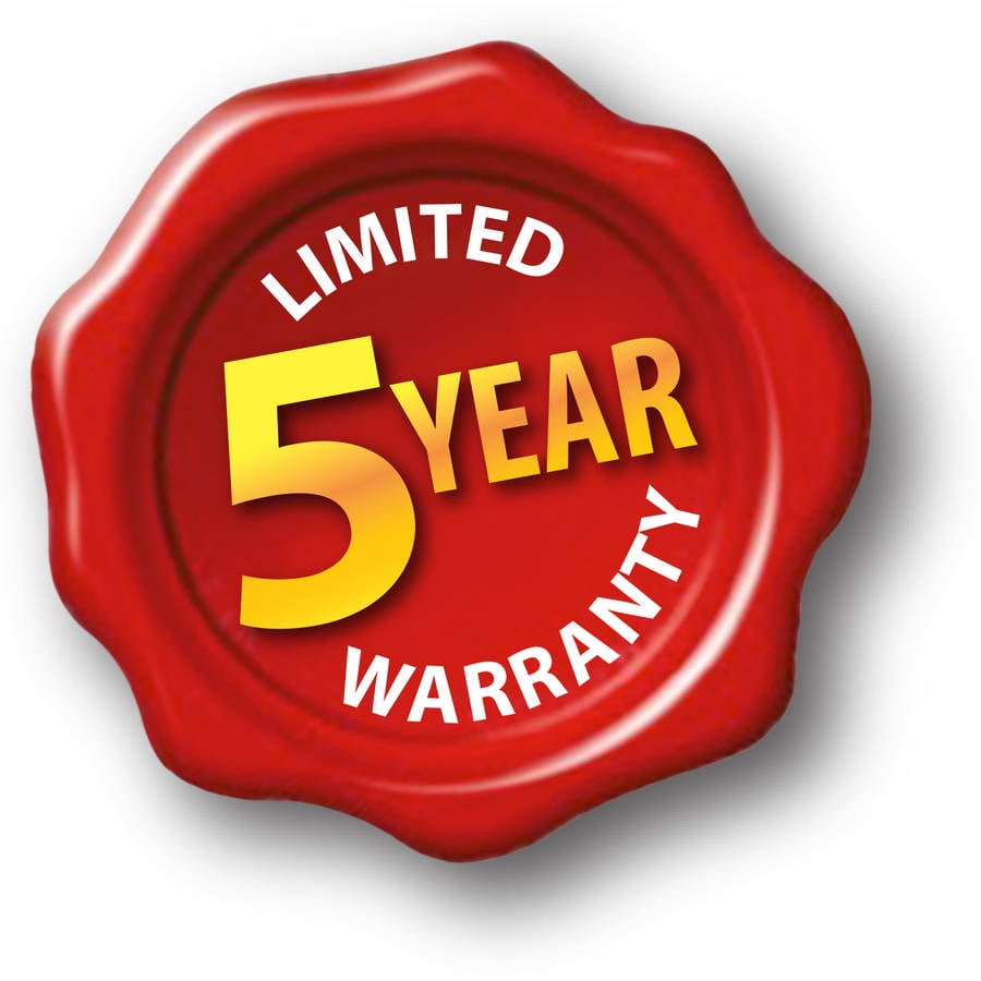 Cosco 5-Piece Card Table Set, Black