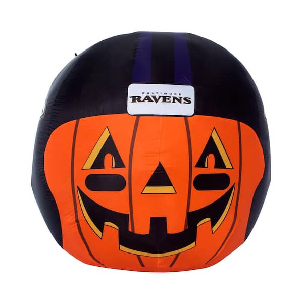 Baltimore Ravens Halloween Inflatable Jack-O' Helmet