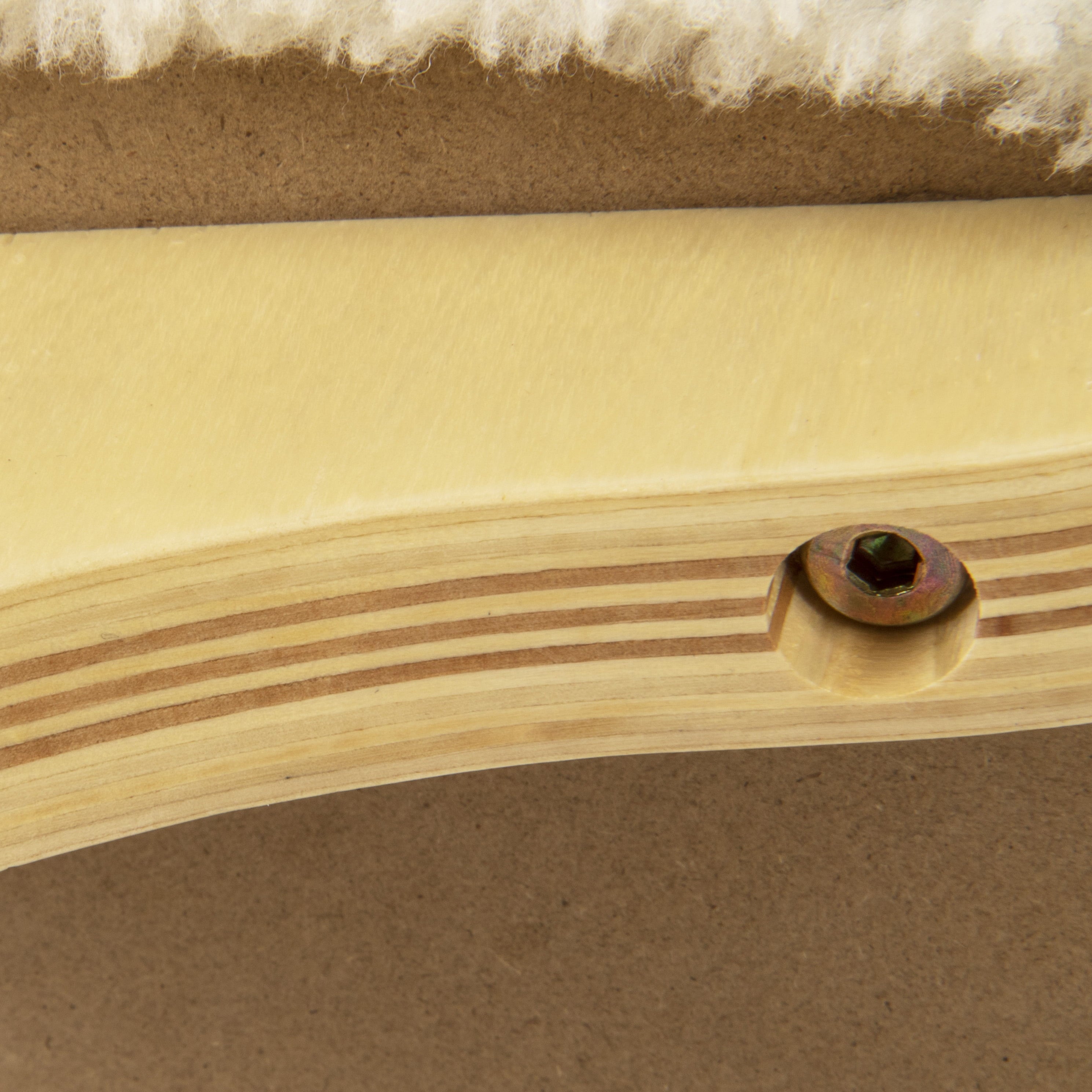 SmartyKat Paw Perch Padded Window Sill Mounted Mat Cat Perch & Plush Sherpa Cover, Cream