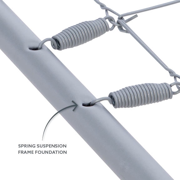 Hazel Grove Luca Folding Cot Guest Bed with 2