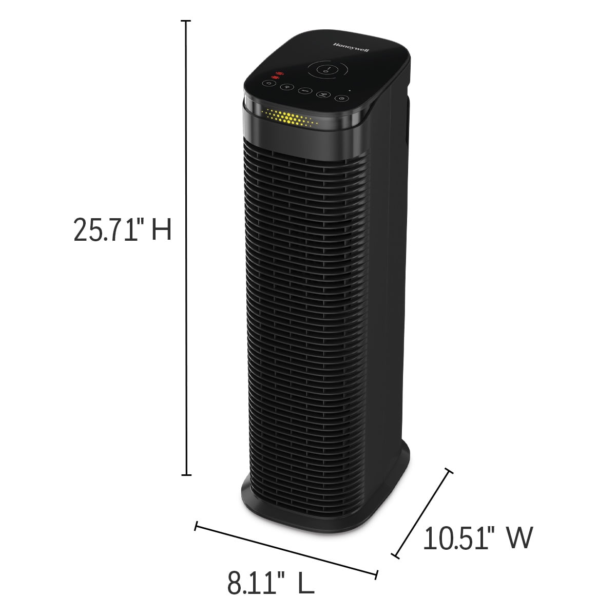 Honeywell Allergen Plus HEPA Air Purifier Allergen Reducer 200 sq ft Wildfire/Smoke, Pollen, Pet Dander, Dust, HPA180