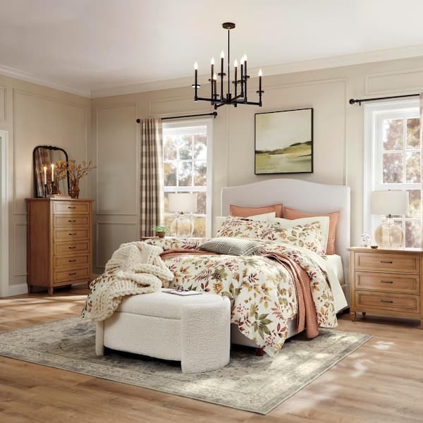 Laelia 24-3/4 in. Gold Luster Glass Table Lamp