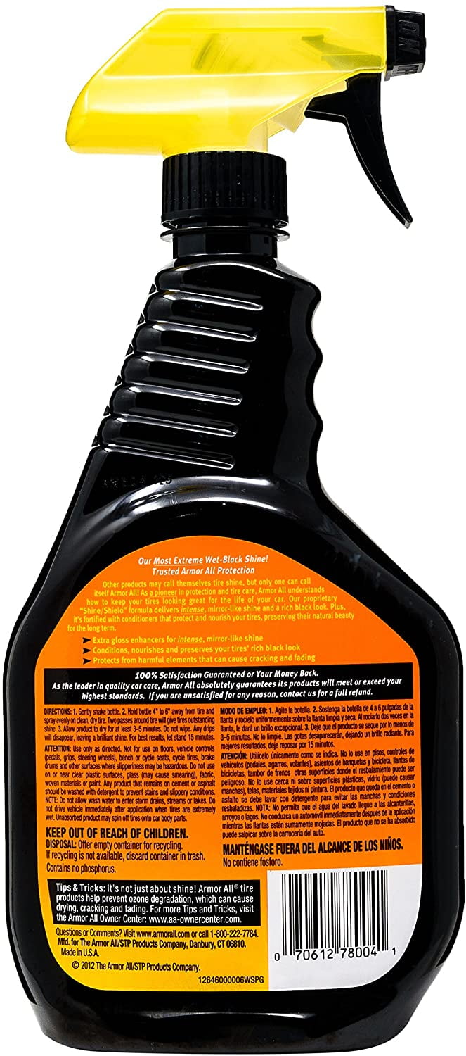 Armor All Extreme Tire Shine Spray 22 oz (Pack of 2)