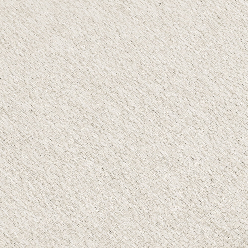 Bellemave Modern Storage Ottoman for Living Room, Linen Upholstered Bench with Solid Rubber Legs, Entryway Bench/Storage Bench for Bedroom(White)