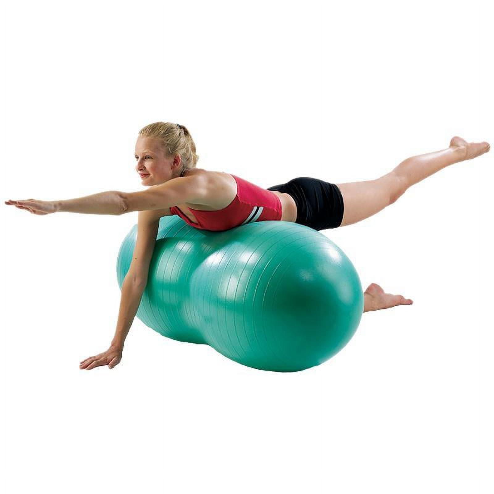 AeroMat 35247 60 cm Therapy Peanut Ball Burst Resistance - Red