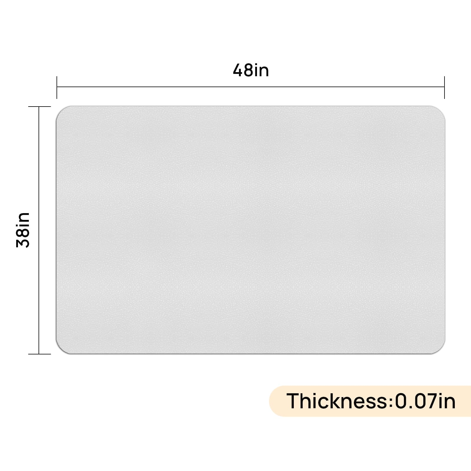 Plastic Chair Mat for Hardwood Floors 36
