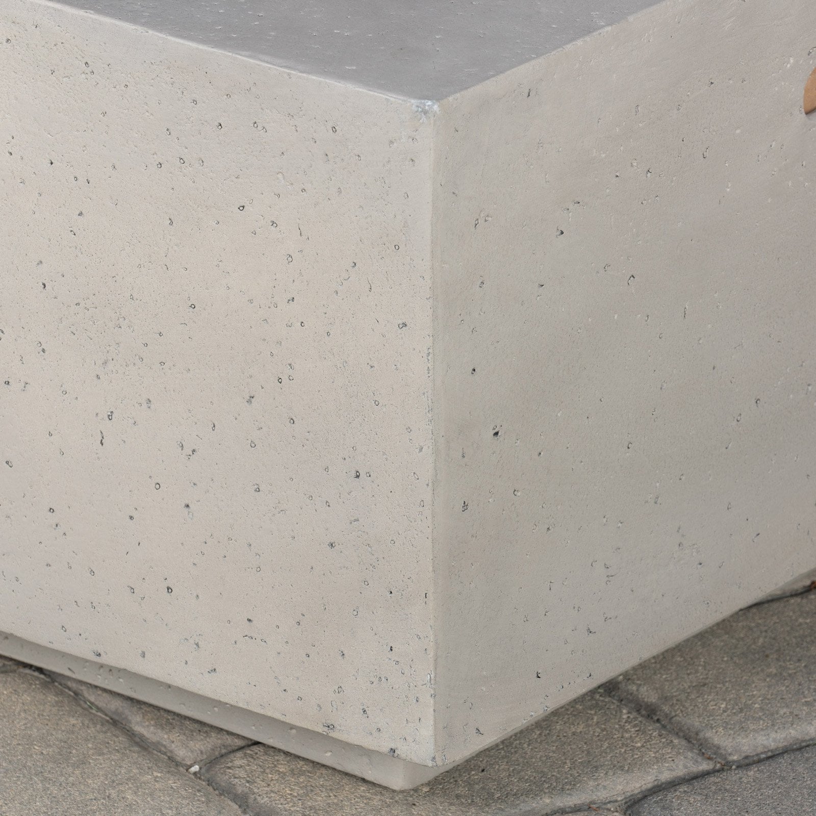 Salta Square Outdoor Gas Fire Pit Table with Tank Holder