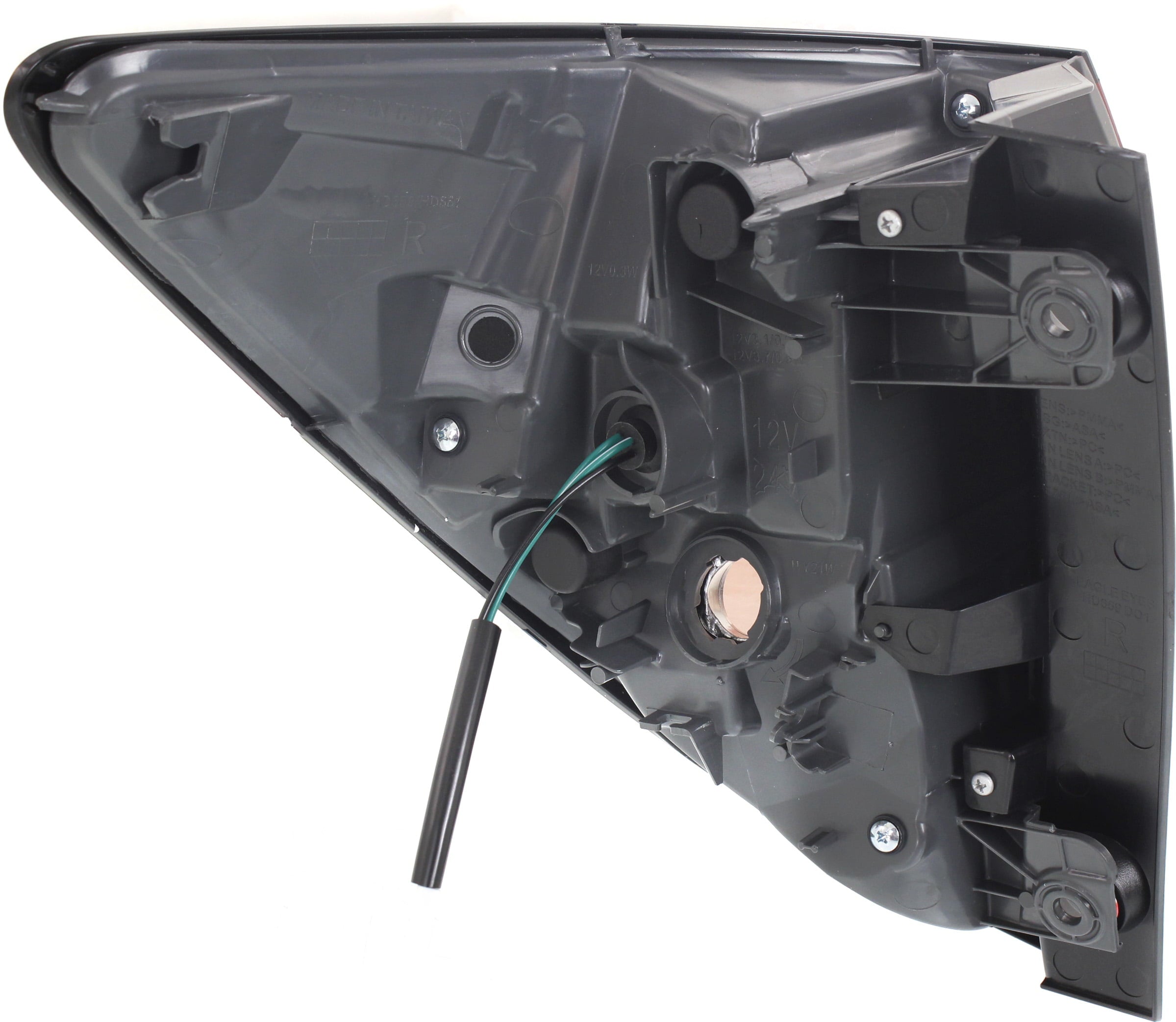 Tail Light Compatible With 2016-2018 Honda HR-V Right Passenger Side, Outer