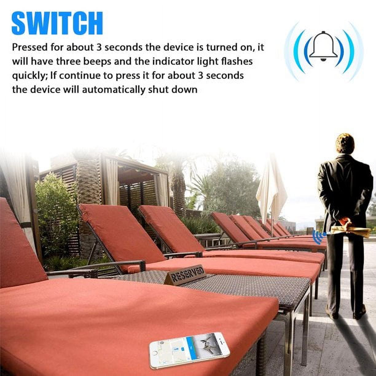 POINTERTECK 4Pcs Anti-Lost tracker, GPS Pro trackr, Wireless Bluetooth 4.0 tracking ,Wallet Keys Pet Finder, find my keys