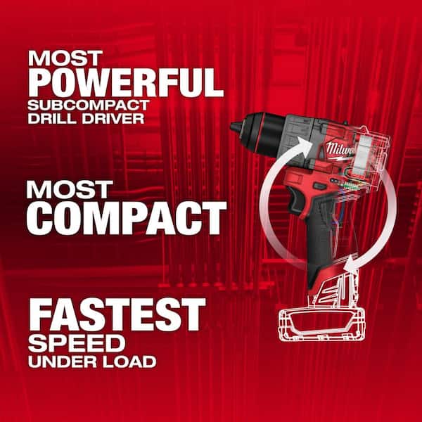 M12 FUEL 12V Lithium-Ion Brushless Cordless 1/2 in. Drill Driver (Tool-Only)