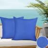 Wozhidaoke Pillow Covers for Patio Couch Case Covers Vibrants Pillows Durable Decorative Outdoor Outdoor Throw Cushion Case Fall Pillow Covers Throw Pillow Covers Blue 15*15*5 Blue
