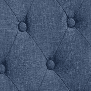 Alden Design Tufted Upholstered High Back Parson Dining Chair, Set of 2, Gray