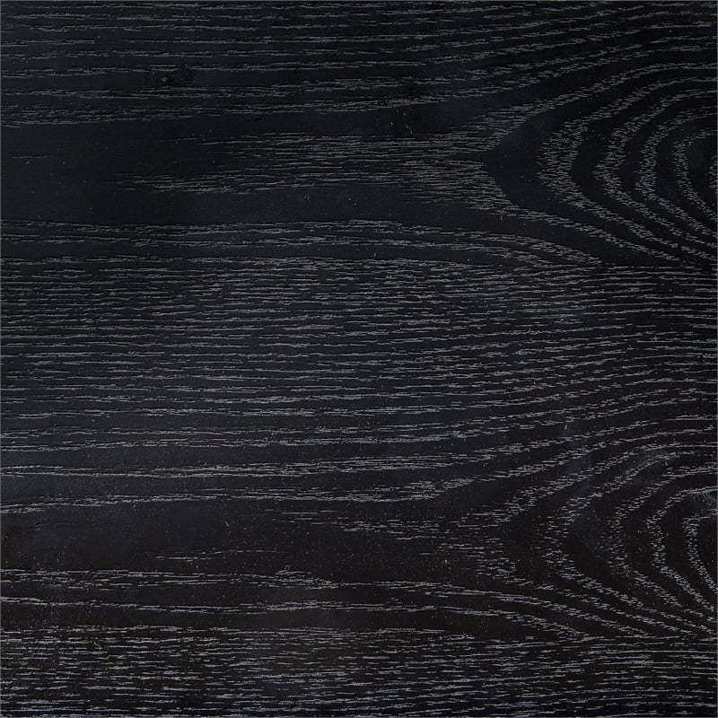 Lexicon Andreas Wood Dining Room Table in Black