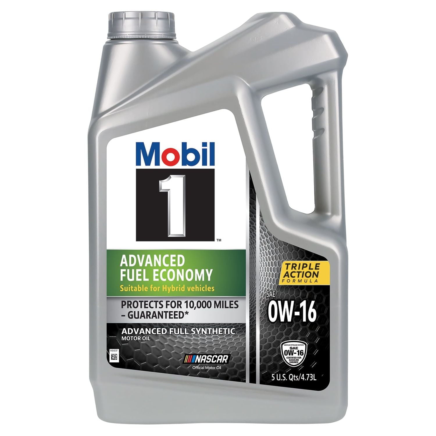 Mobil 1 Advanced Fuel Economy Full Synthetic Motor Oil 0W-16, 5 qt