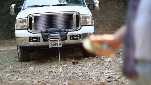 Champion Power Equipment 10000-Lb Truck/suv Winch Kit With Speed Mount And Re...