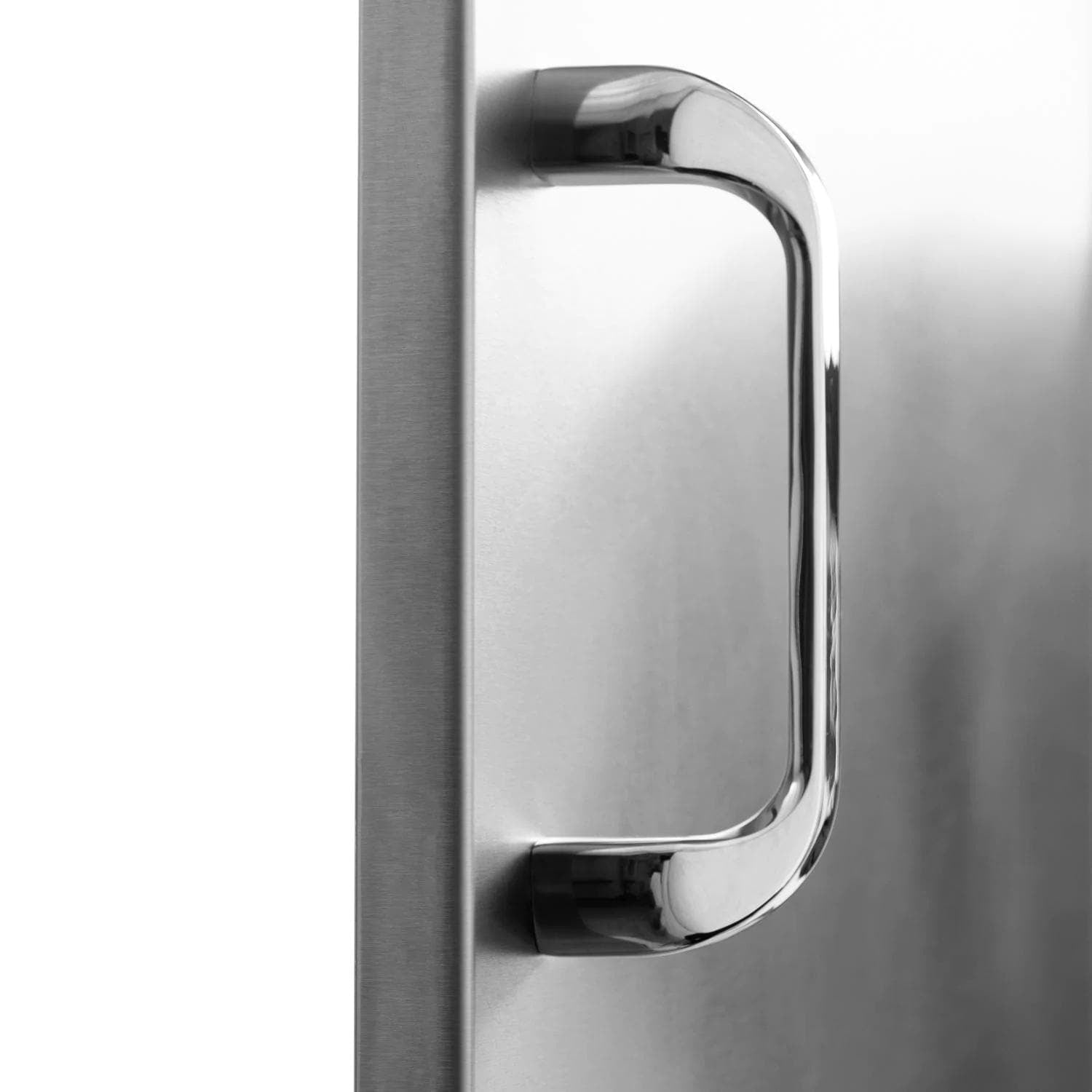 BBQGuys Signature 25-Inch Stainless Steel Double Access Door - Traditional