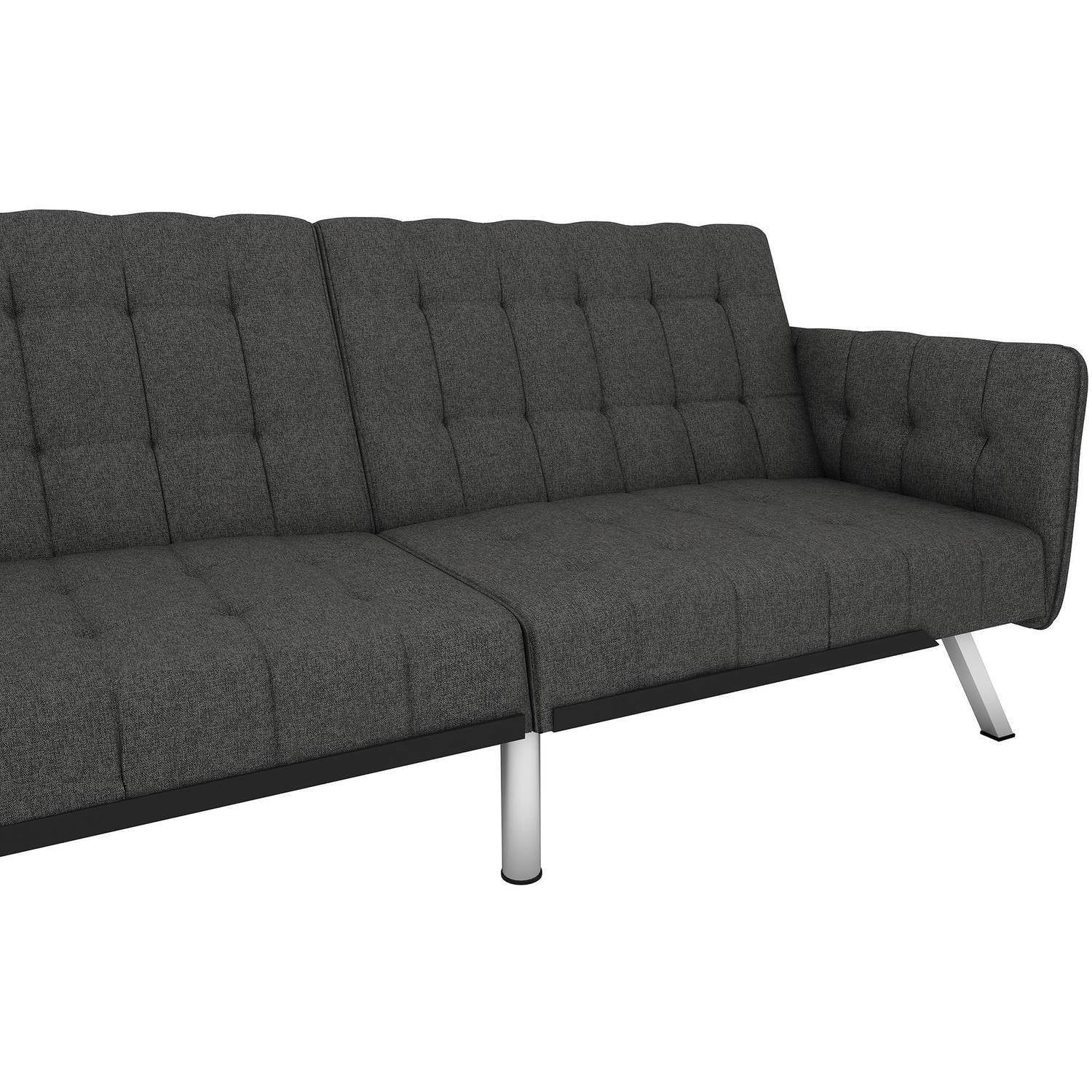 Desert Fields Emily Convertible Sofasleeper, Gray Linen