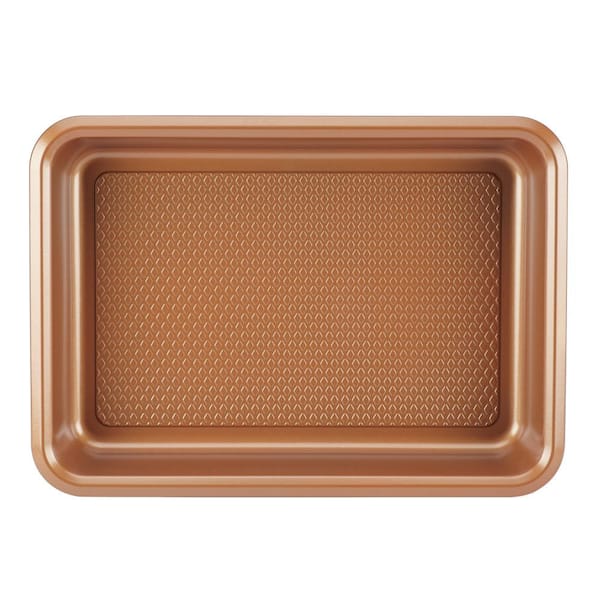 9 in. x 13 in. Copper Bakeware Covered Cake Pan