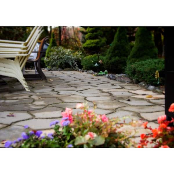Berkshire 13 in. x 19 in. Tan Variegated Irregular Paver Kit (60-Pieces per Pallet)