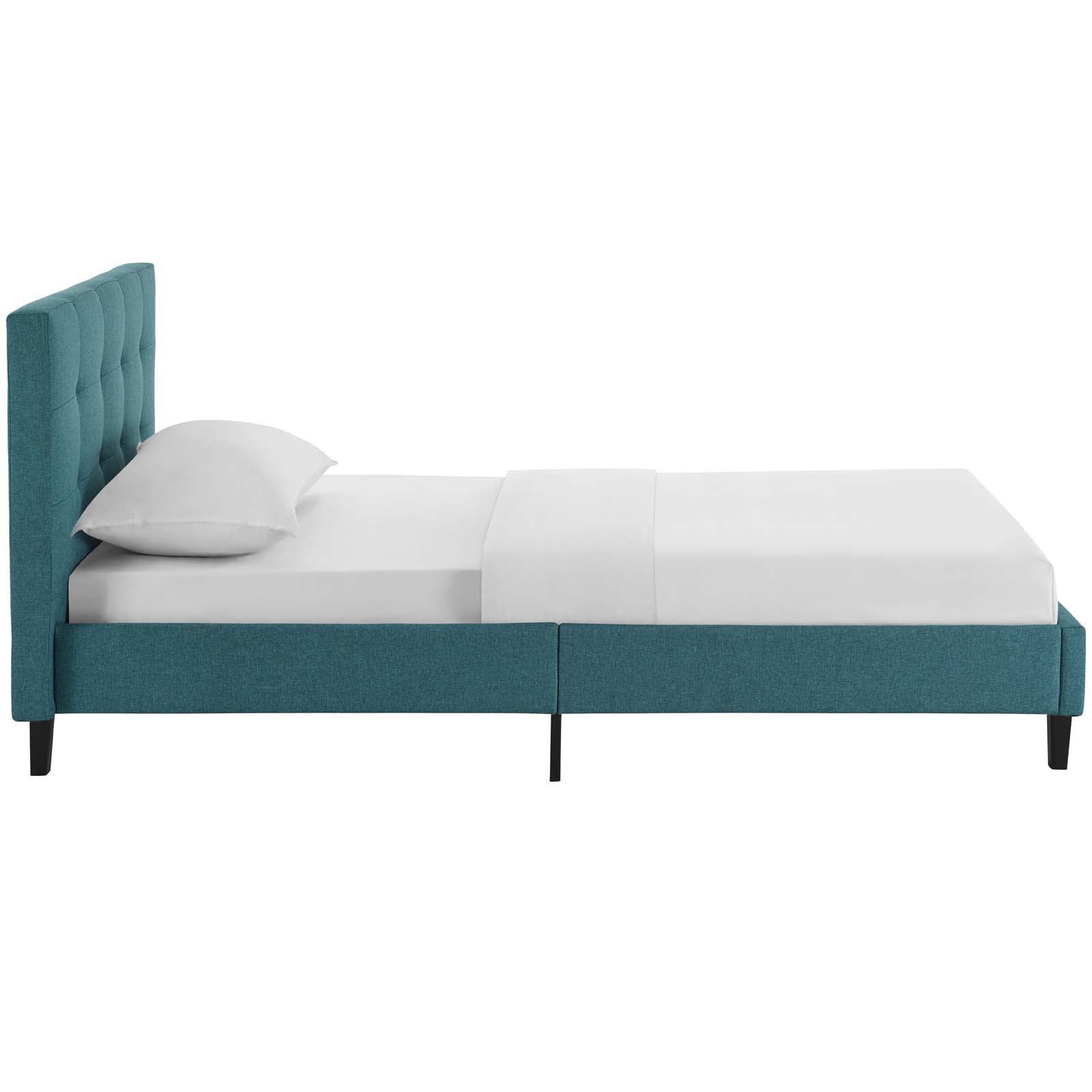 Modway Linnea Twin Bed in Teal