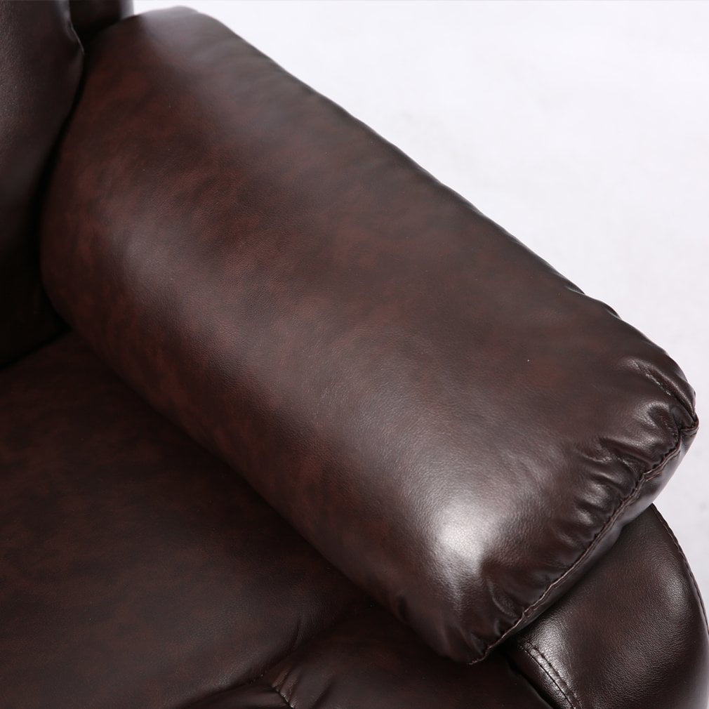 Loveseat Chaise Reclining Couch Recliner Sofa Chair Leather Accent Chair Set
