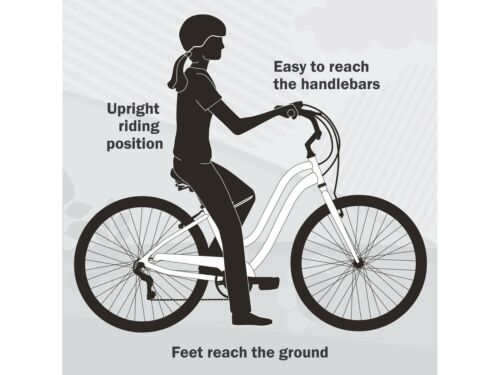 Huffy 26” Nel Lusso Men's Cruiser Bike Matte Black Fast Shipping New Arrive