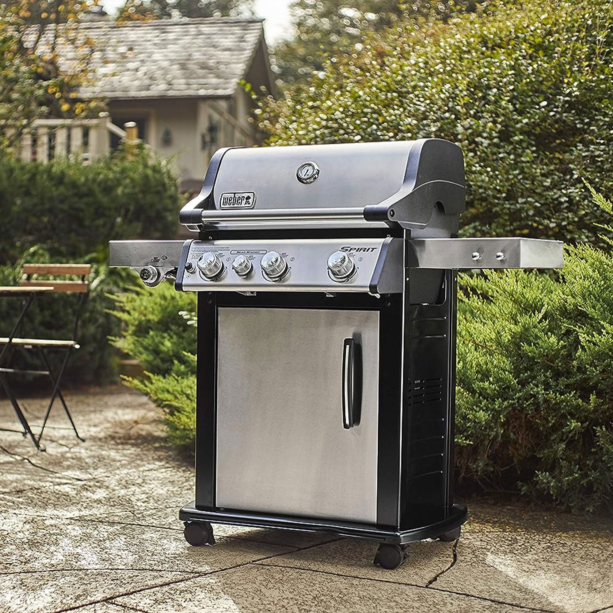 Weber Spirit SP-335 Stainless Steel 3 Burner Liquid Propane Gas Grill