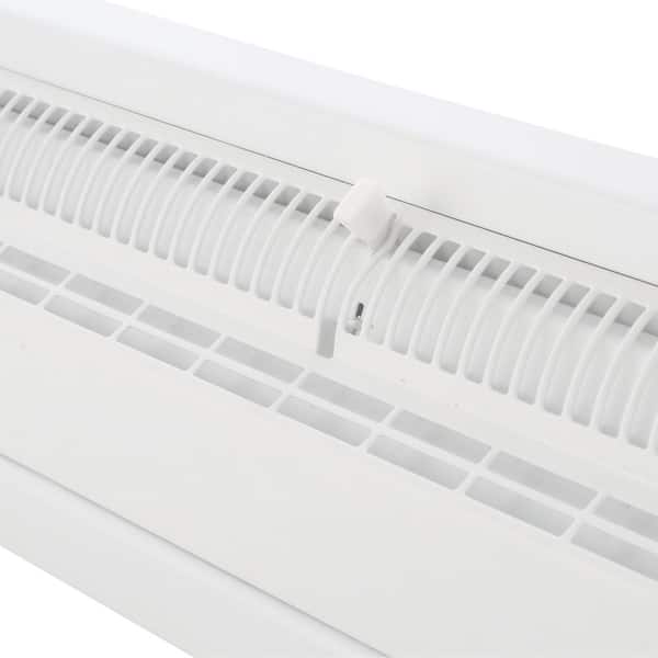 48 in. Steel Baseboard Diffuser Supply