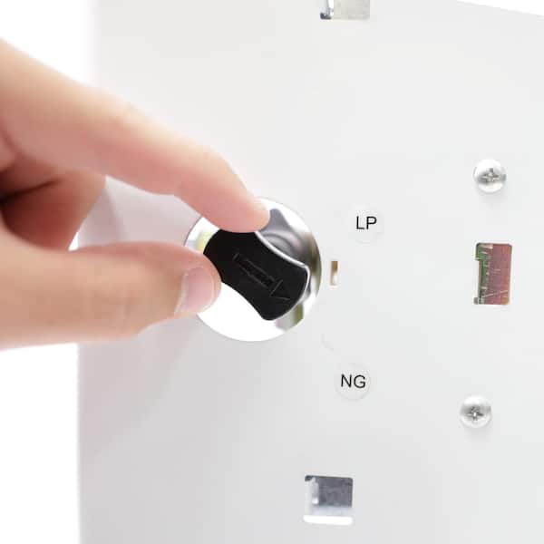 30,000 BTU Vent Free Blue Flame Natural Gas or Propane Dual Fuel Space Heater