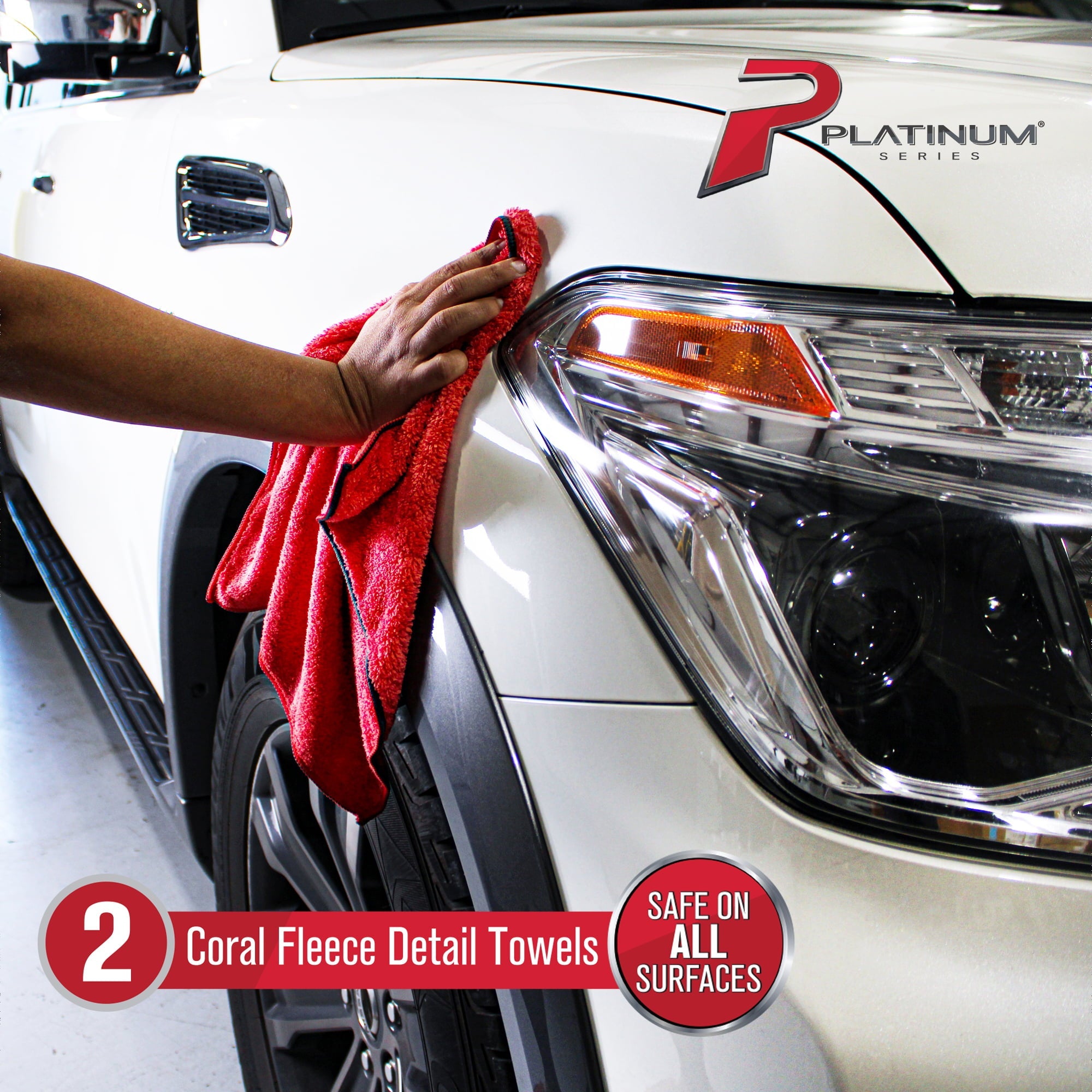 Platinum Series Complete Microfiber Car Wash Kit, 10 Piece, Machimpex USA