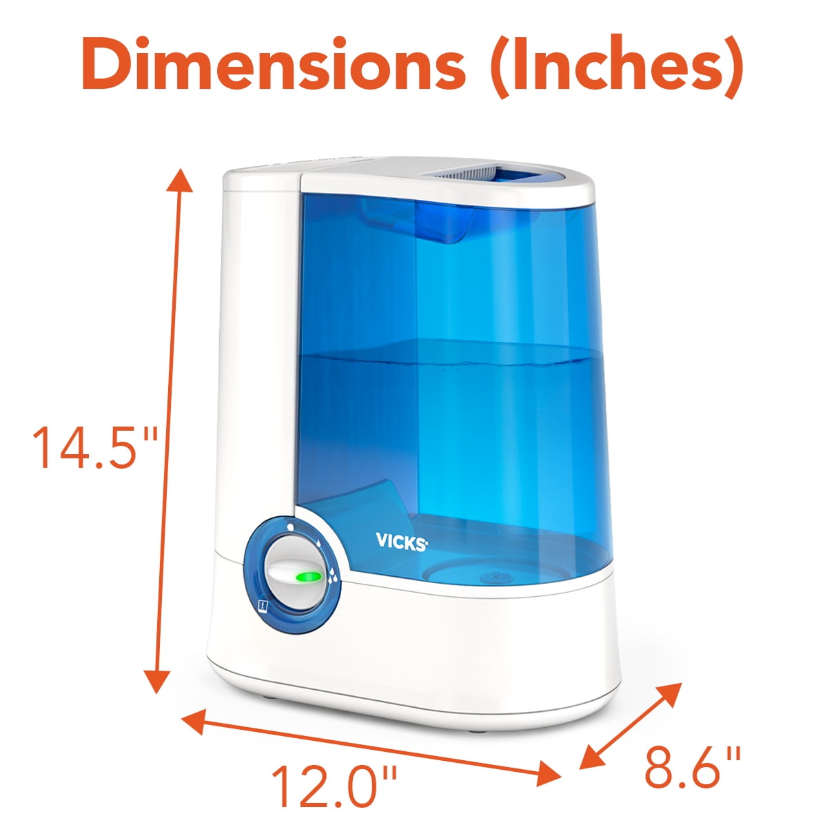 Vicks Warm Moisture Humidifier, V750
