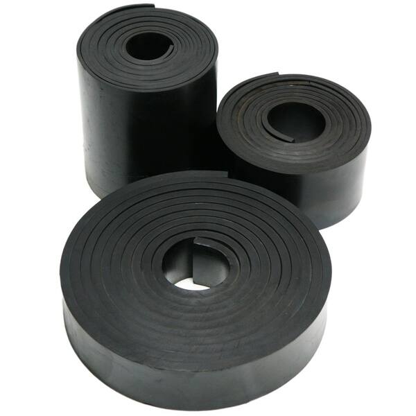 Styrene Butadiene Rubber (SBR) 3/8 in. T x 72 in. W x 36 in. L Rubber Sheets
