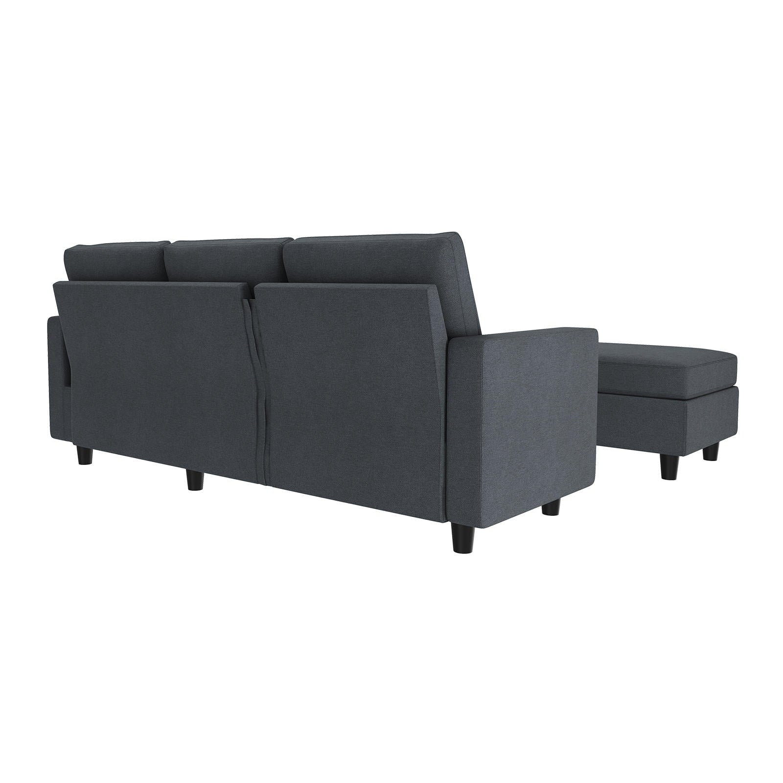 Honbay Dryades Sectional Sofas, Gray